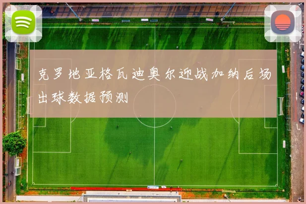 克罗地亚格瓦迪奥尔迎战加纳后场出球数据预测